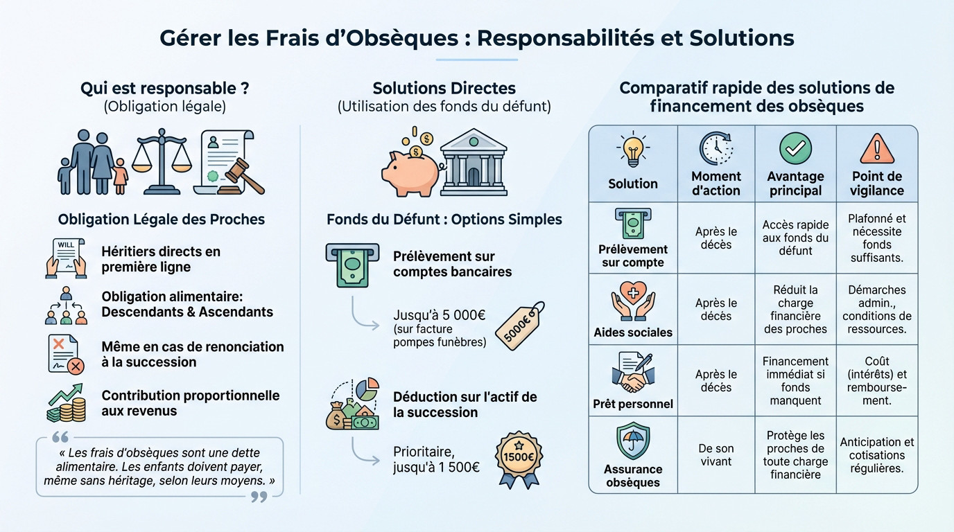 Gestion des frais d'obsèques et solutions de financement